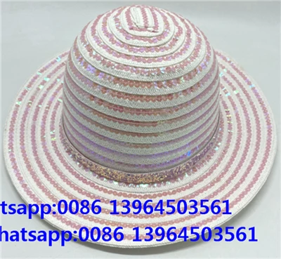 Cappello estivo da donna con paillettes