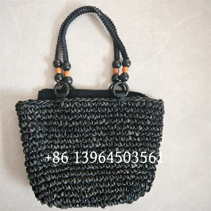 Paper Straw Beach Sea Shoulder Bags