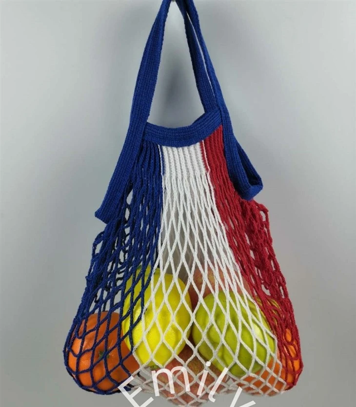 Sacchetti di rete in rete di cotone