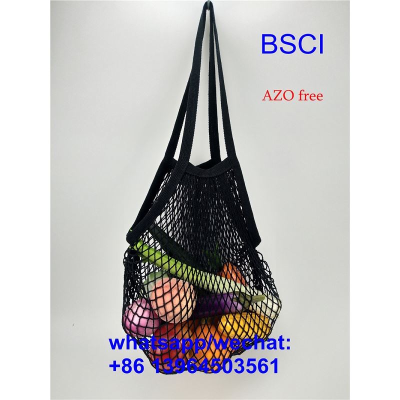 Borsa a rete per il mercato della spesa in cotone