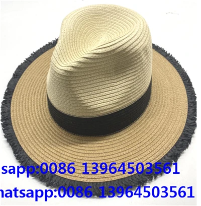 Cappello da sole estivo in paglia