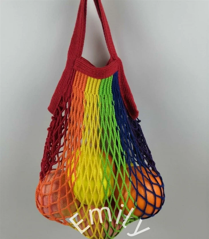 Mesh Net French Style Shopping Bags