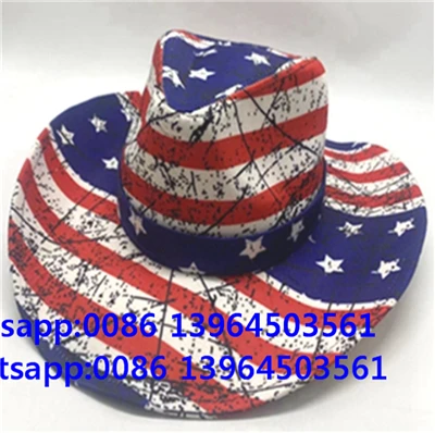 Cappello di paglia unisex fatto a mano da ragazzo western