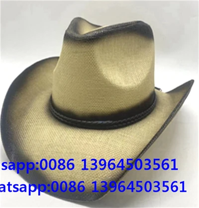 Cappello di paglia vintage Big Eaves Tralve