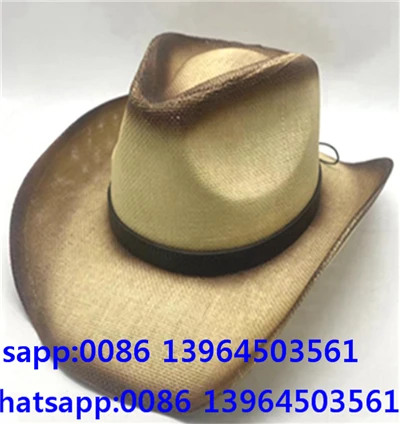 Cappello da cowboy invecchiato per l'estate