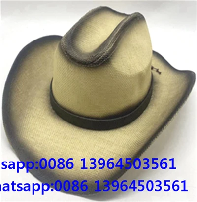 Cappello da cowboy vintage in difficoltà