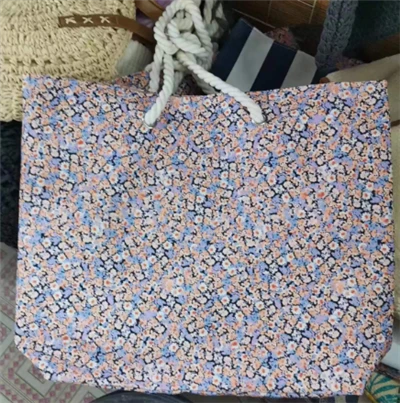 Modello di fiori Big Beach Tote Borse Women Borse