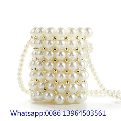 Borsa vintage con perle