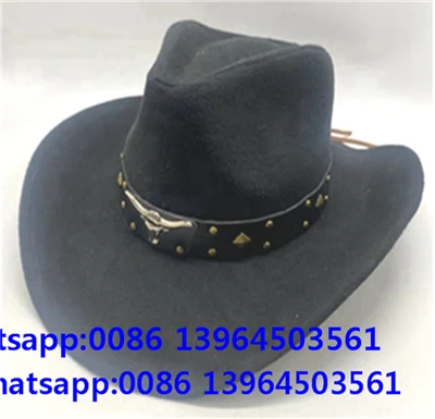 Cappello Fedora Vintage Nero per Uomo