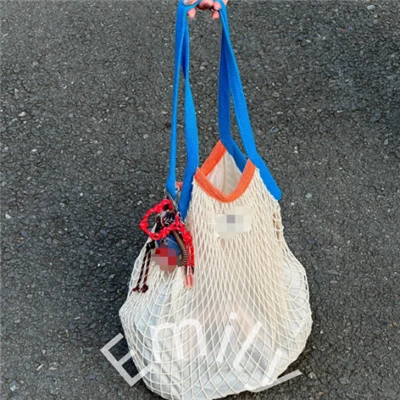 Sacchetti di cotone in maglia borse per la spesa