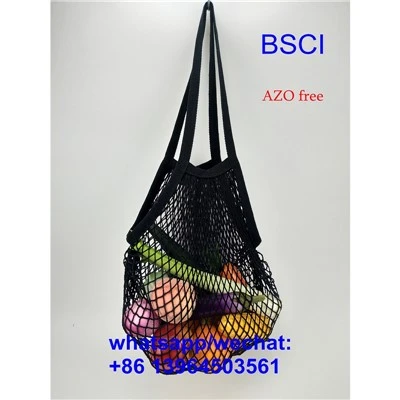 Borsa a rete per il mercato della spesa in cotone