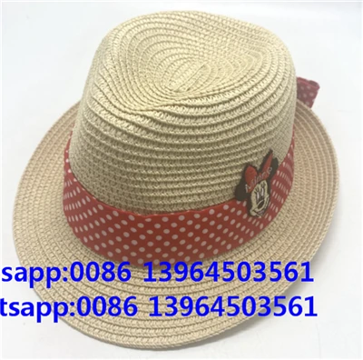 Accessori in paglia per bambini Cappello per bambini