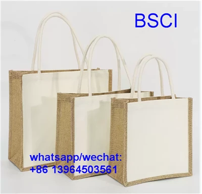 Tote bag tela naturale